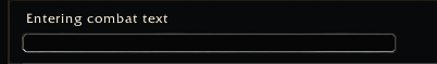 Input text example