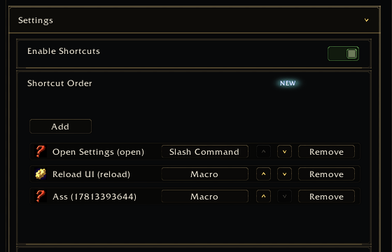 ReorderList example