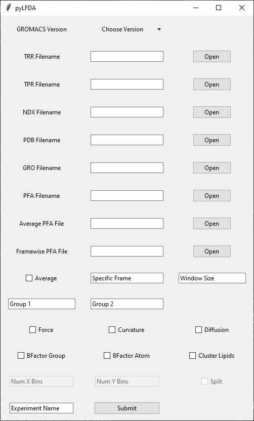 pyLFDA Graphical Interface