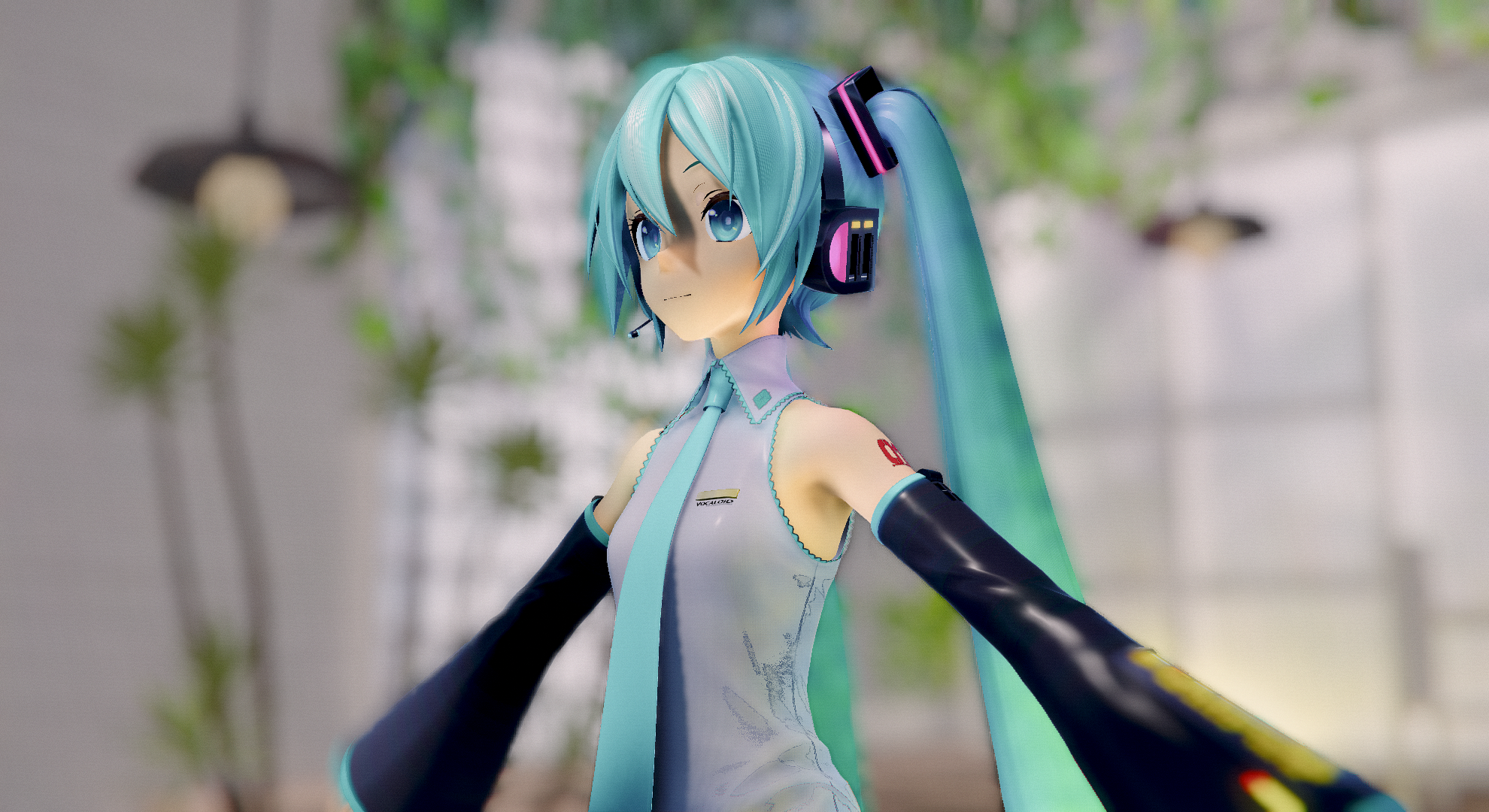 PBR look render example