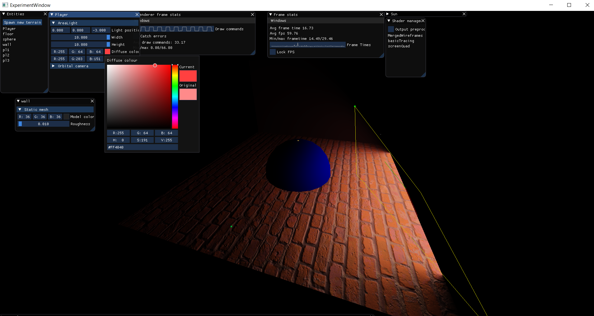 Preview image of area light