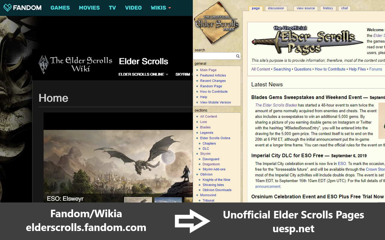 UESP Wiki Redirector Screenshot.png