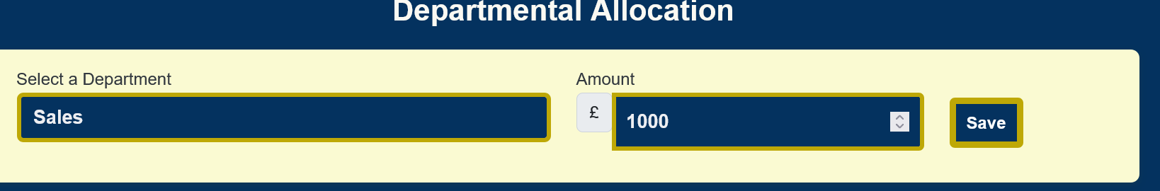 user would select a department from the dropdown and allocate amount from the initial budget.png