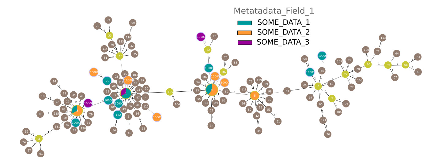 MST generated with PHYLOViZ