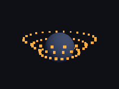 A compute kernel walks points around a sphere