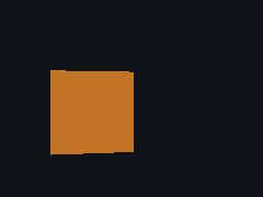 A cube written as JSON and read back turns under its lamp
