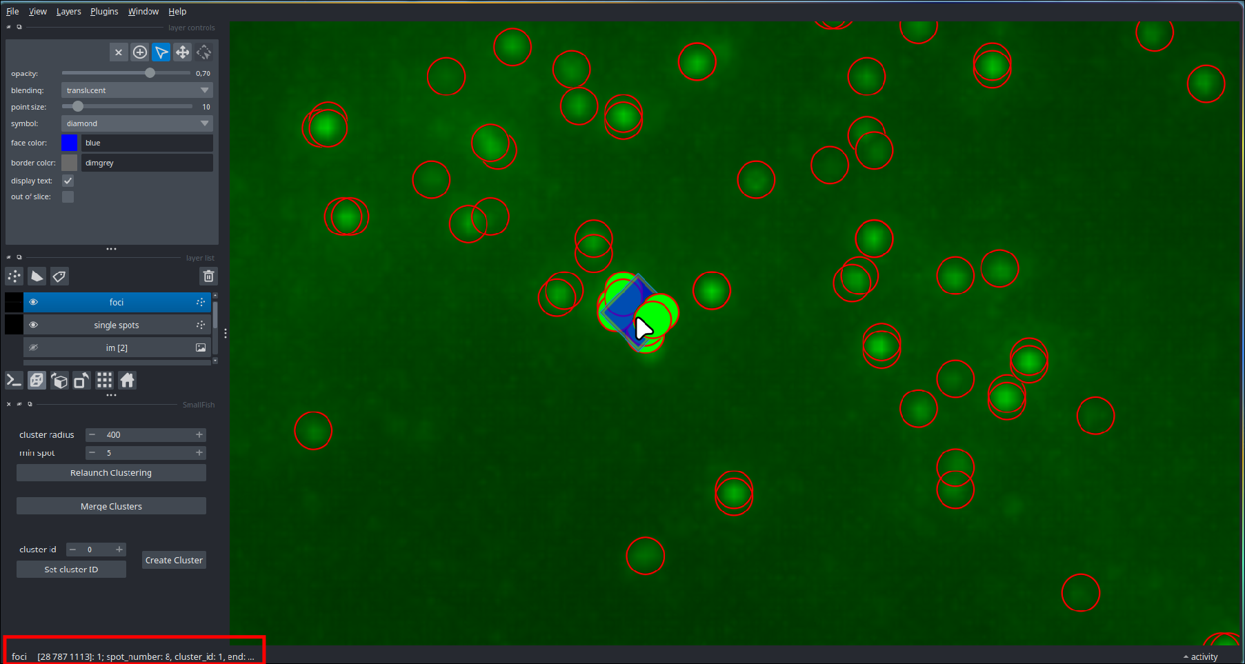 SelectCluster