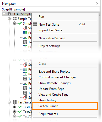 Switching Branch