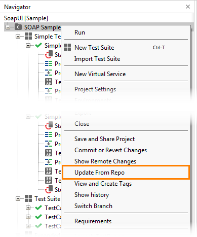 Update From Repo Option