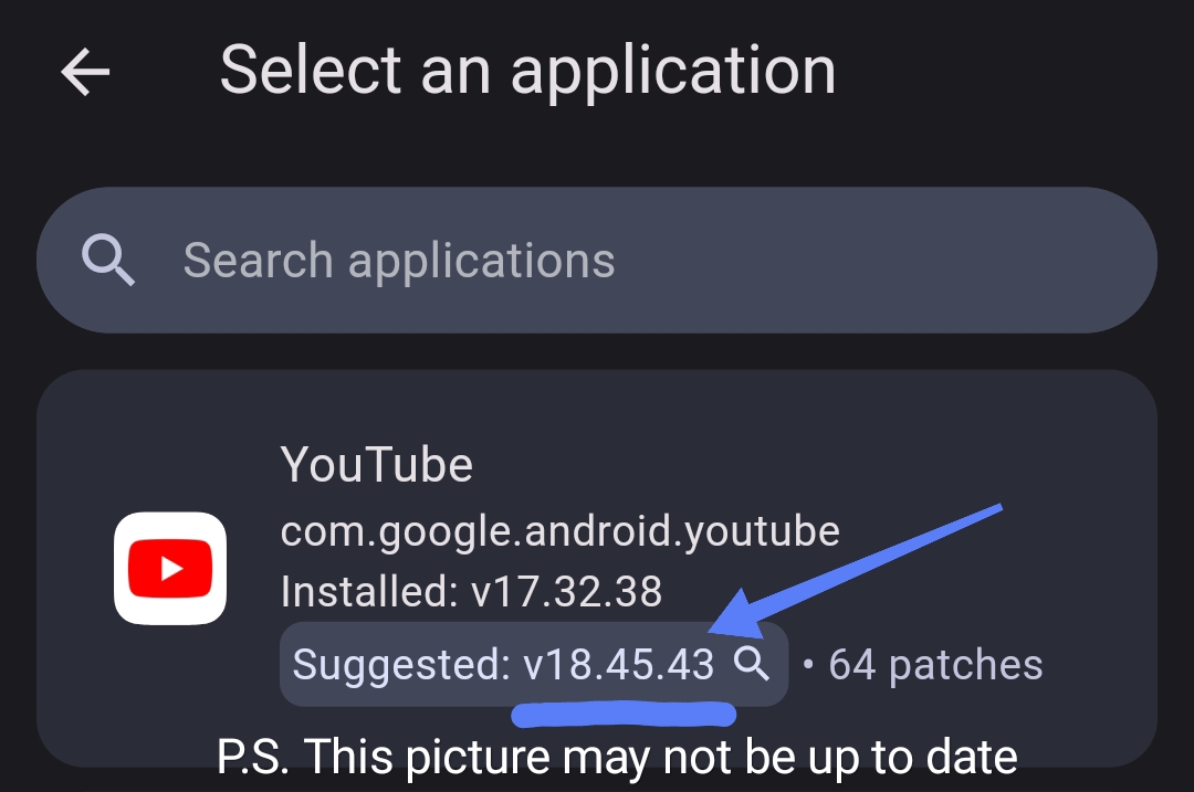 The suggested version should be 19.09.37 now