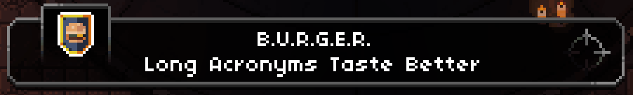 Burger pickup