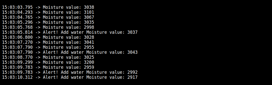 Serial monitor