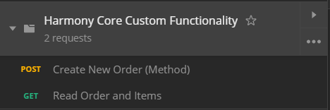 Create New OrderTests