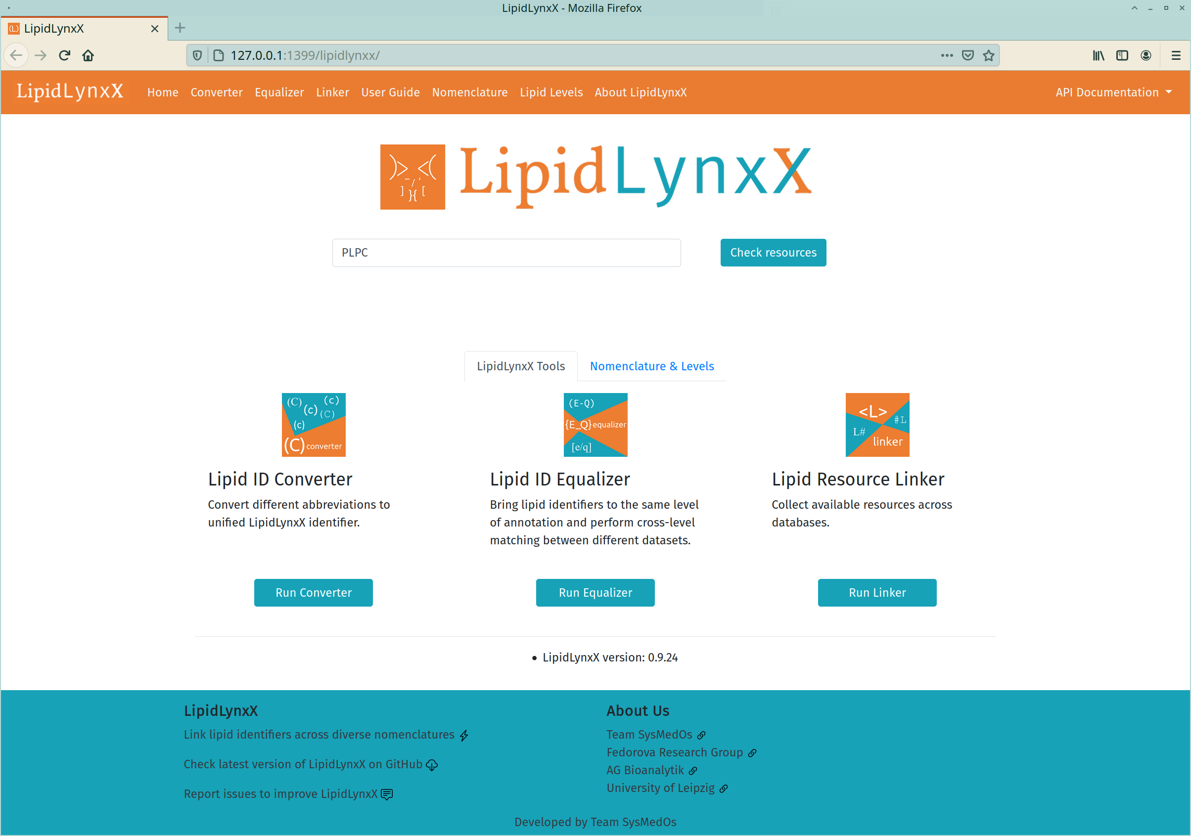 LipidLynxX_Start_Firefox.png
