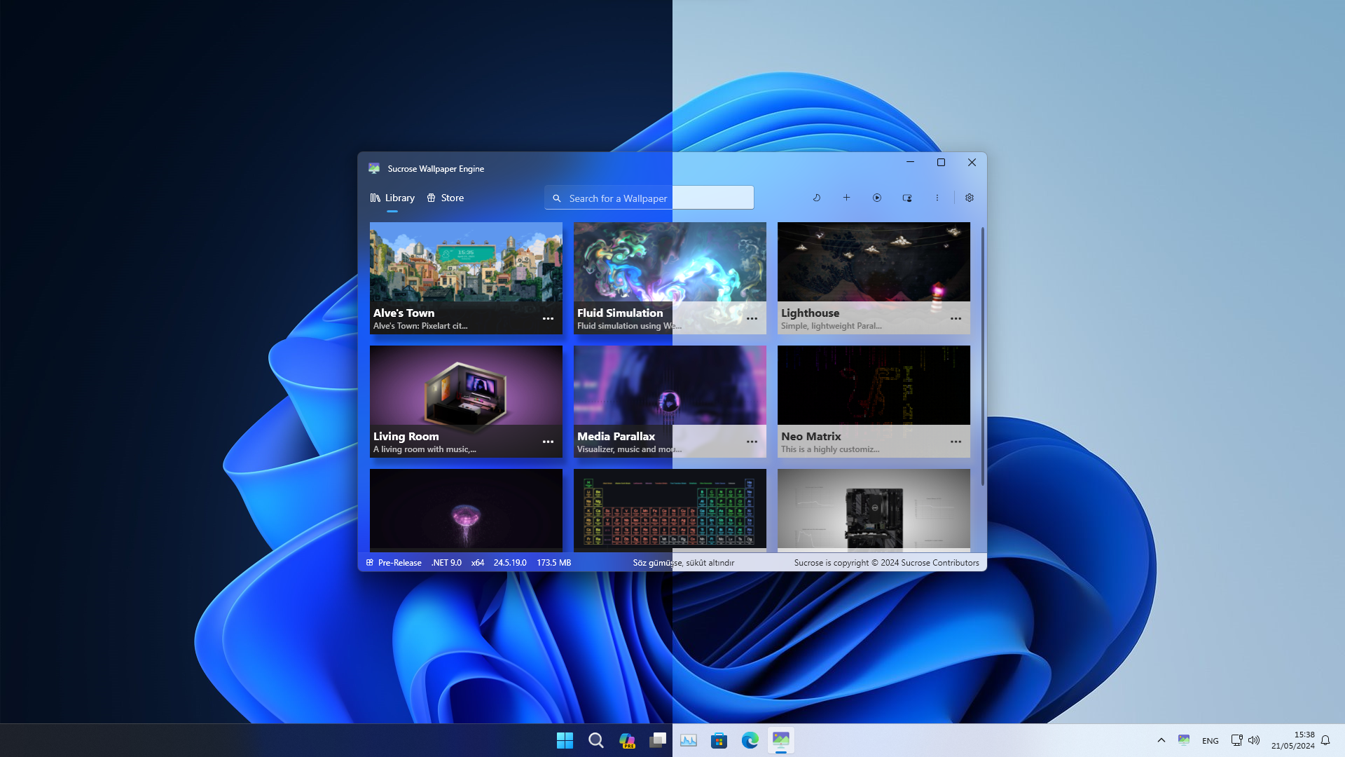 Sucrose Wallpaper Engine Preview