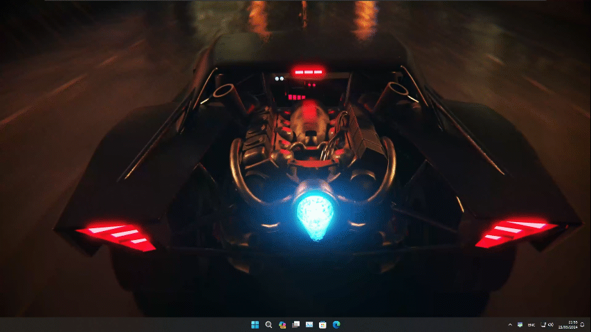 Video wallpaper example