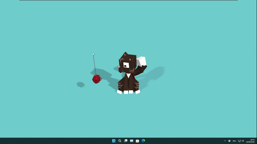 Web wallpaper example