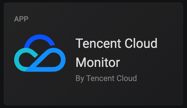 Tencent Cloud Monitor Grafana App