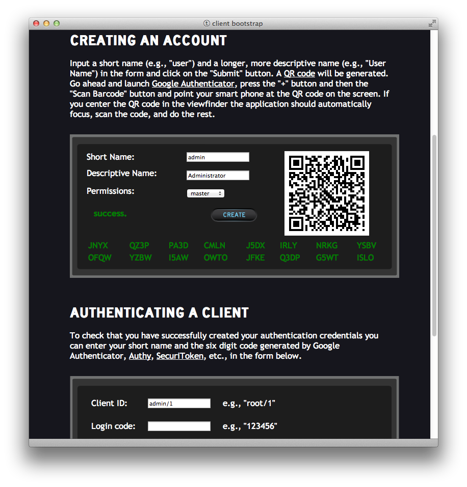 d3 authentication client