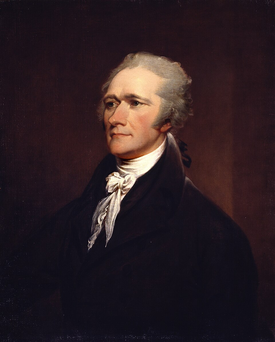 Alexander Hamilton by John Trumbull, 1806
