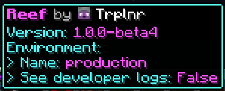 Reload Message Expanded