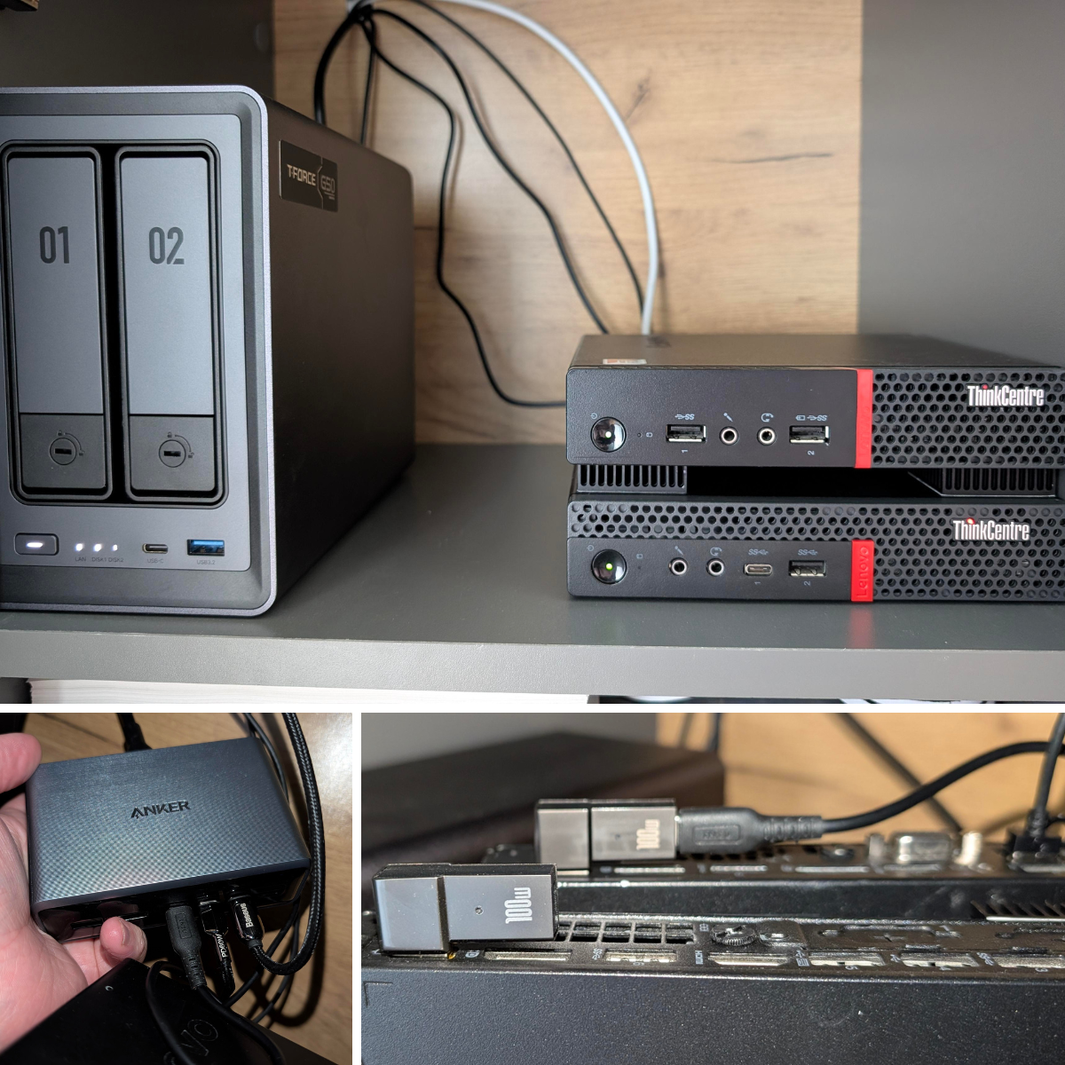 NAS and Proxmox cluster