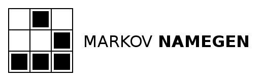 Markov Namegen logo