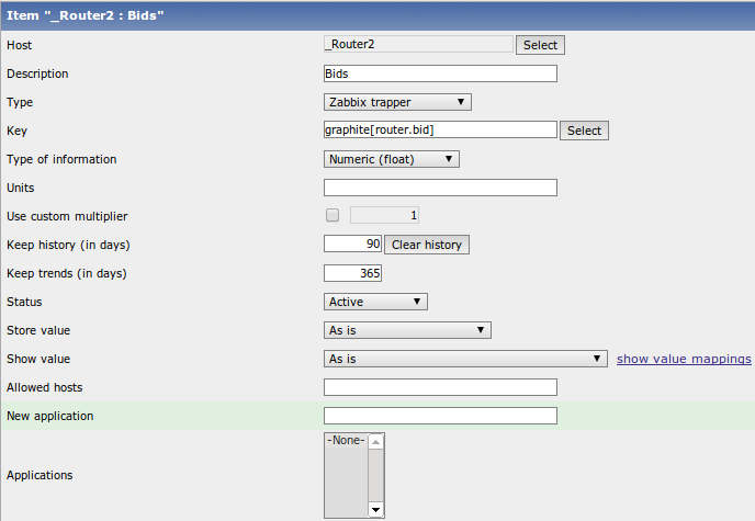Zabbix-Item