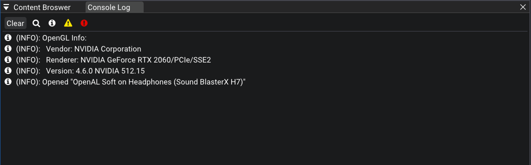Console Log