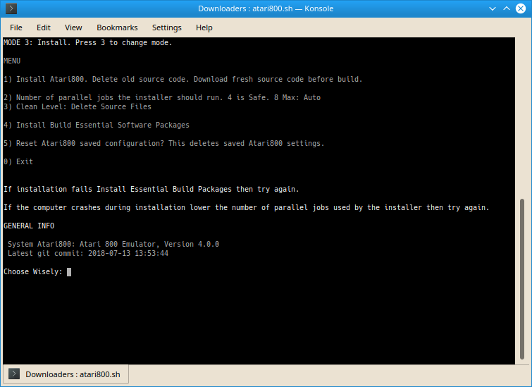 Atari800 Linux Installer Screenshot.png