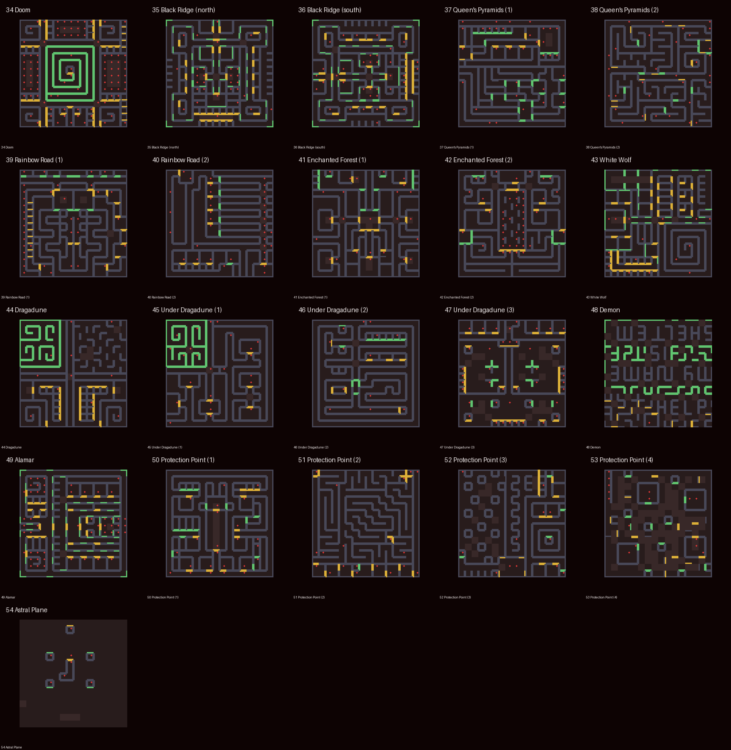 Late dungeons