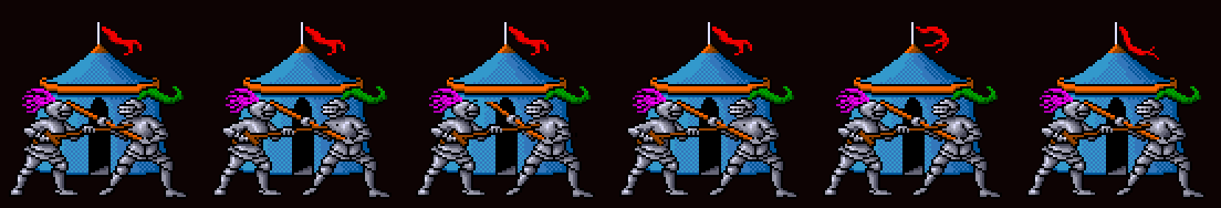Arena / joust contact sheet