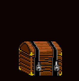 Treasure chest (wood, animated)