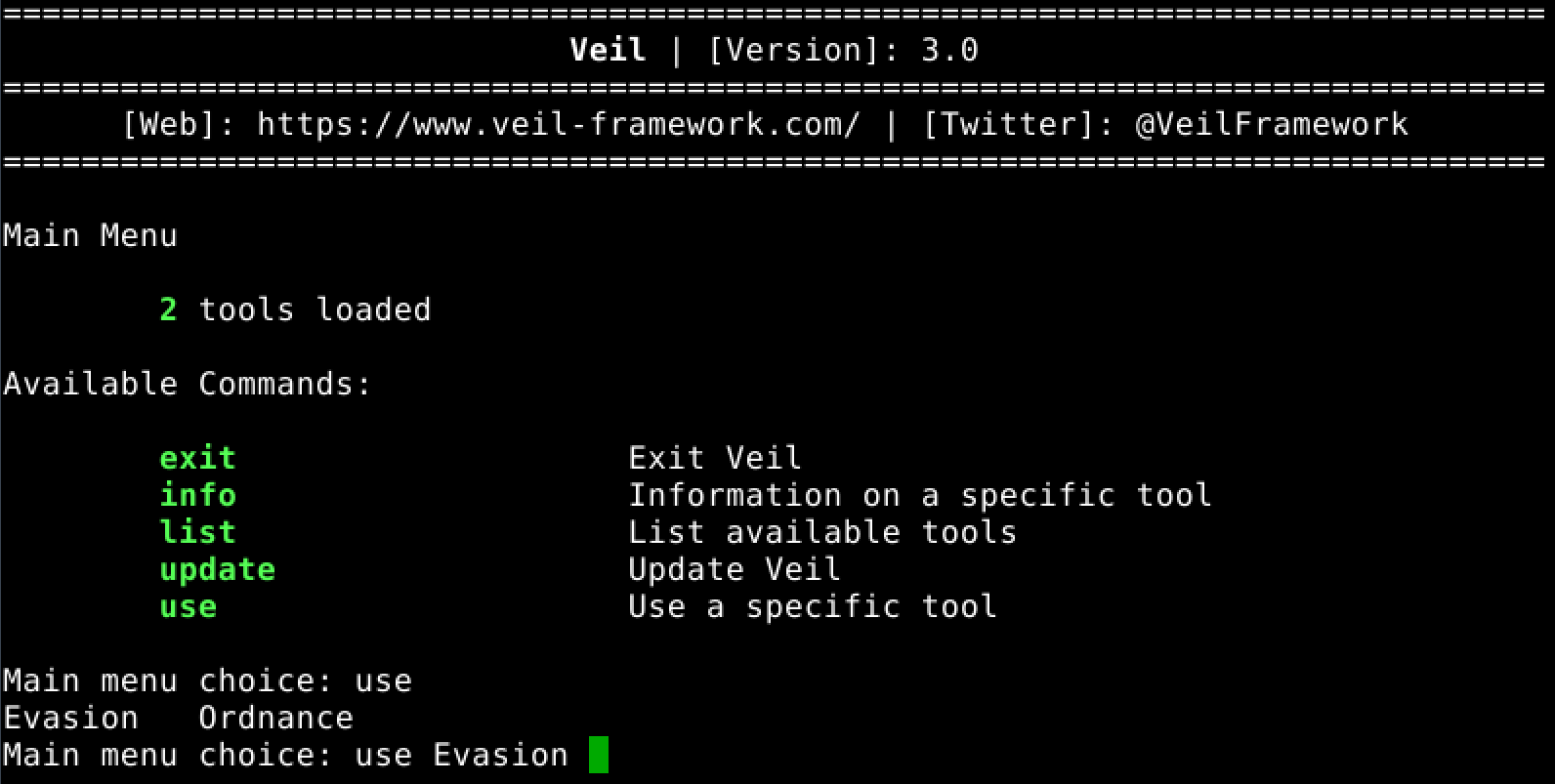 https://github.com/Veil-Framework/Veil/wiki/images/Veil3mainmenu.png