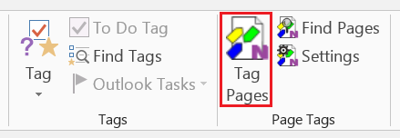 Tag Page Button