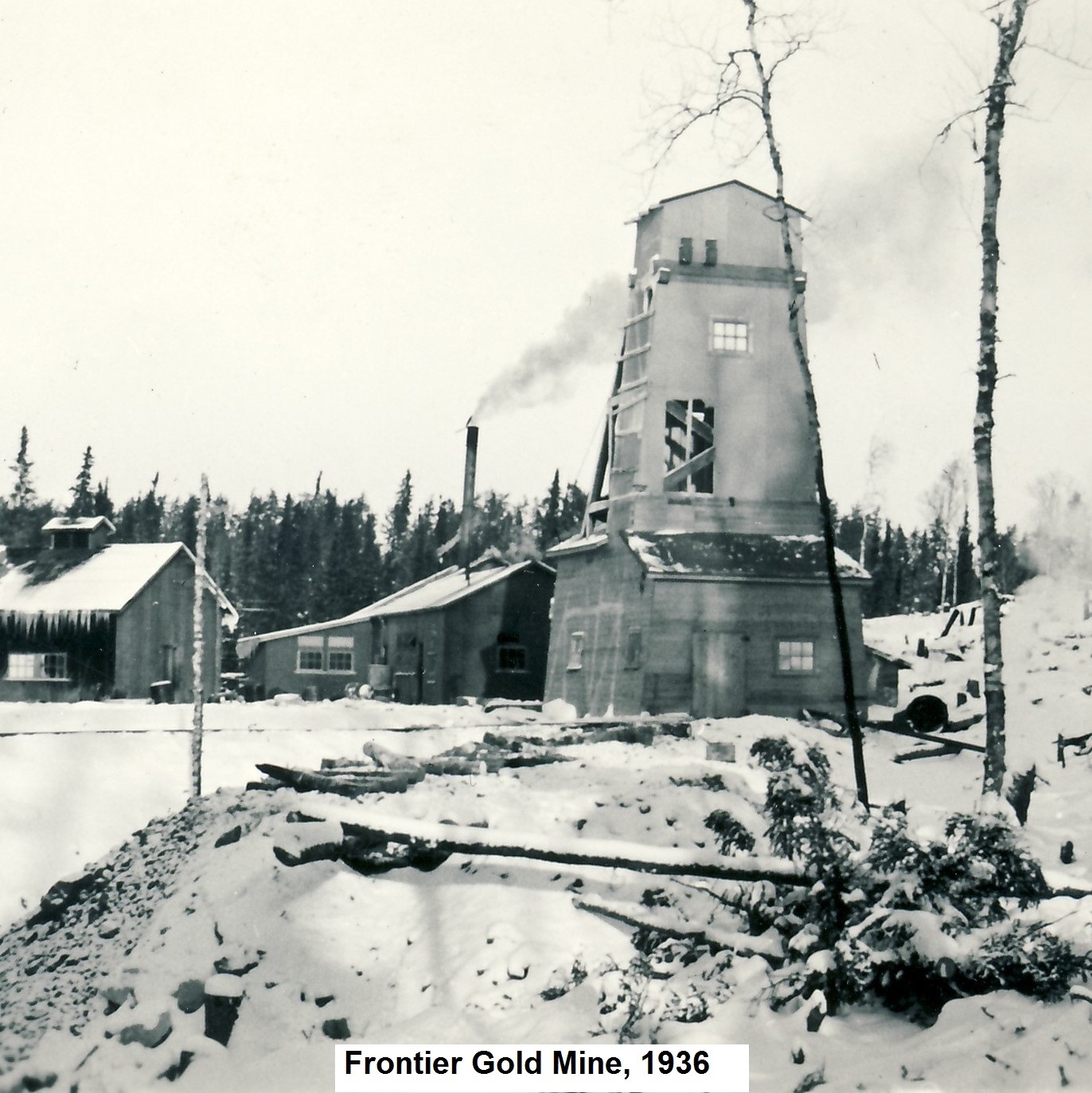 Frontier Gold Mine, Red Lake District - West