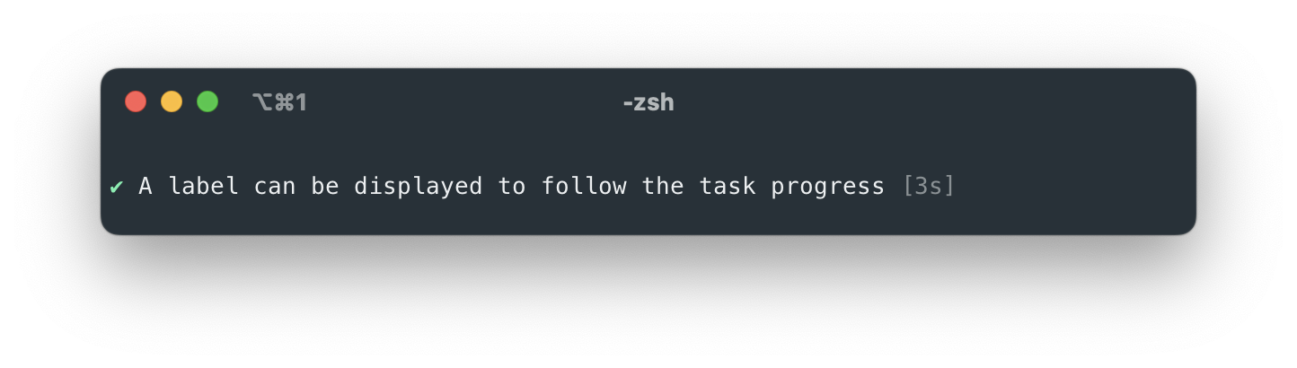 Subcommand with task example