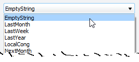 Add Criteria - Section 1 - Variable List