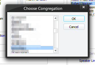 Choose Congregation