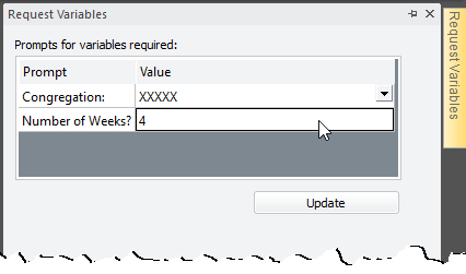 Custom Script Editor - Request Variables
