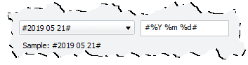 Expression Editor - Custom date