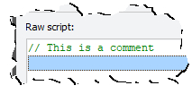 Insert Comment - Sample