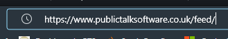 Opera - Paste in URL