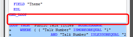 Example Script Spacer