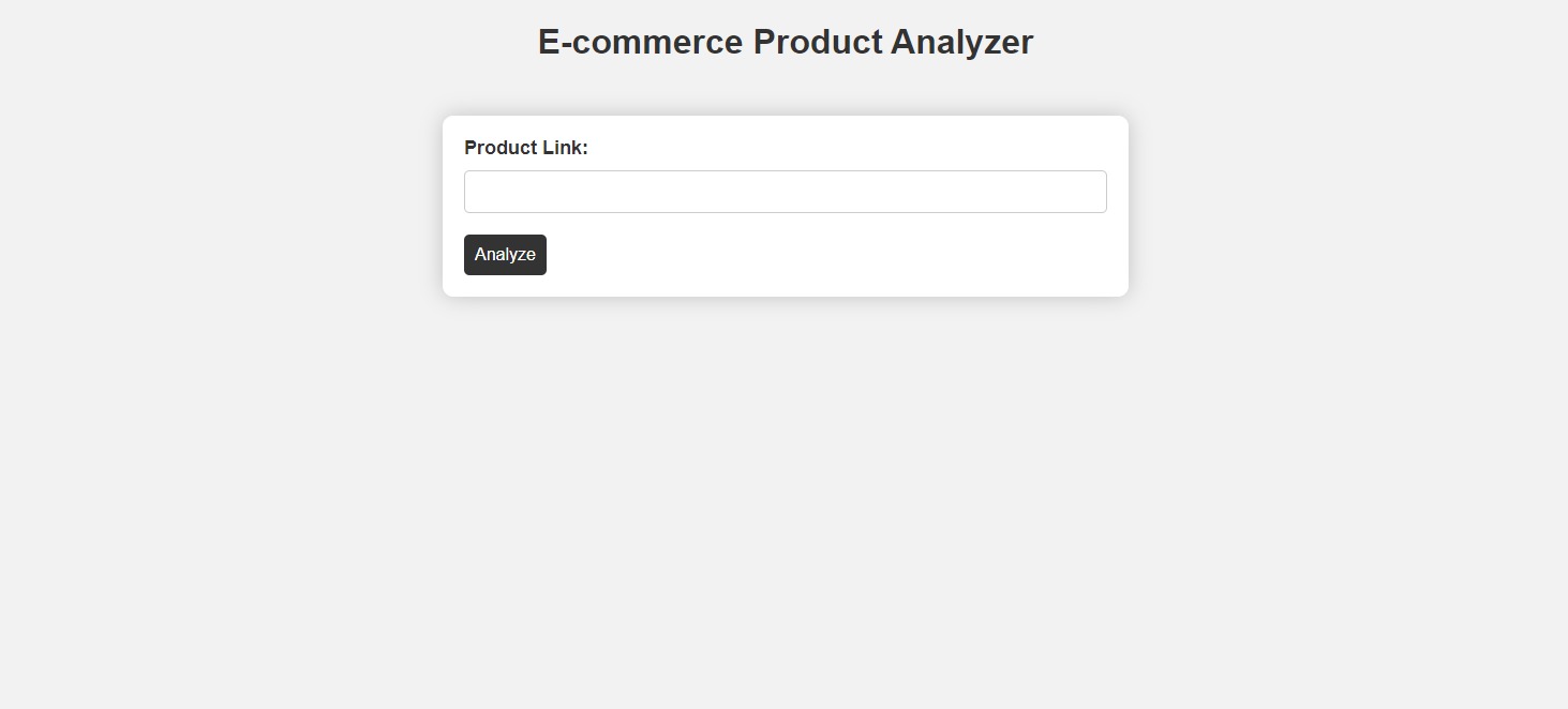 product analyser 1