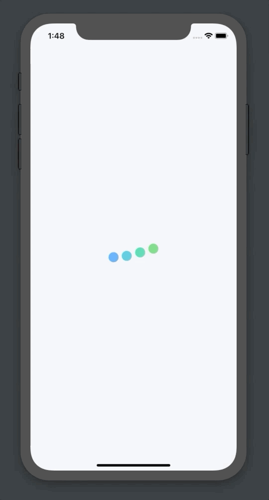 Showcase of React Native Loading Dots