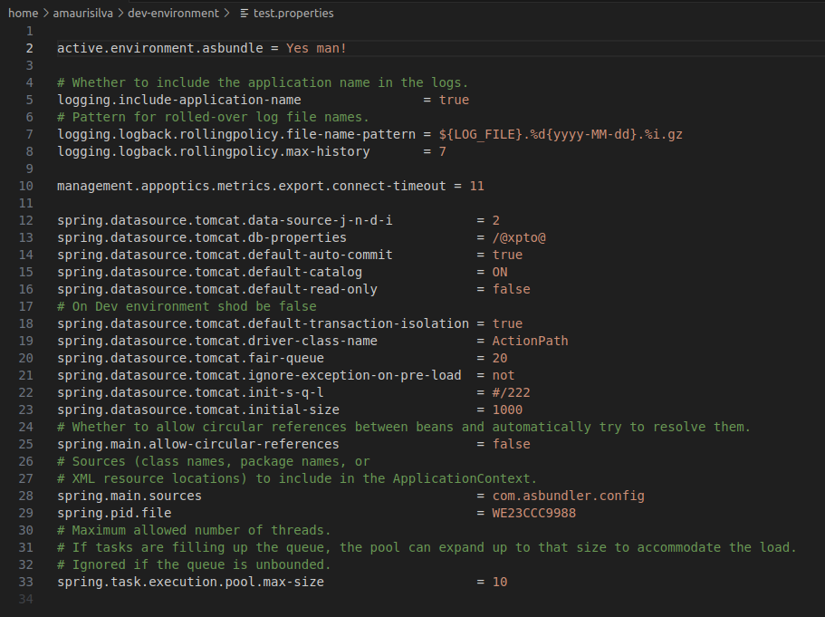 properties organaized