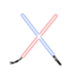 Light Saber Jedi Logo