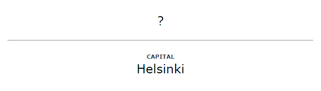 Capital - Country -- Front -- Finland.png