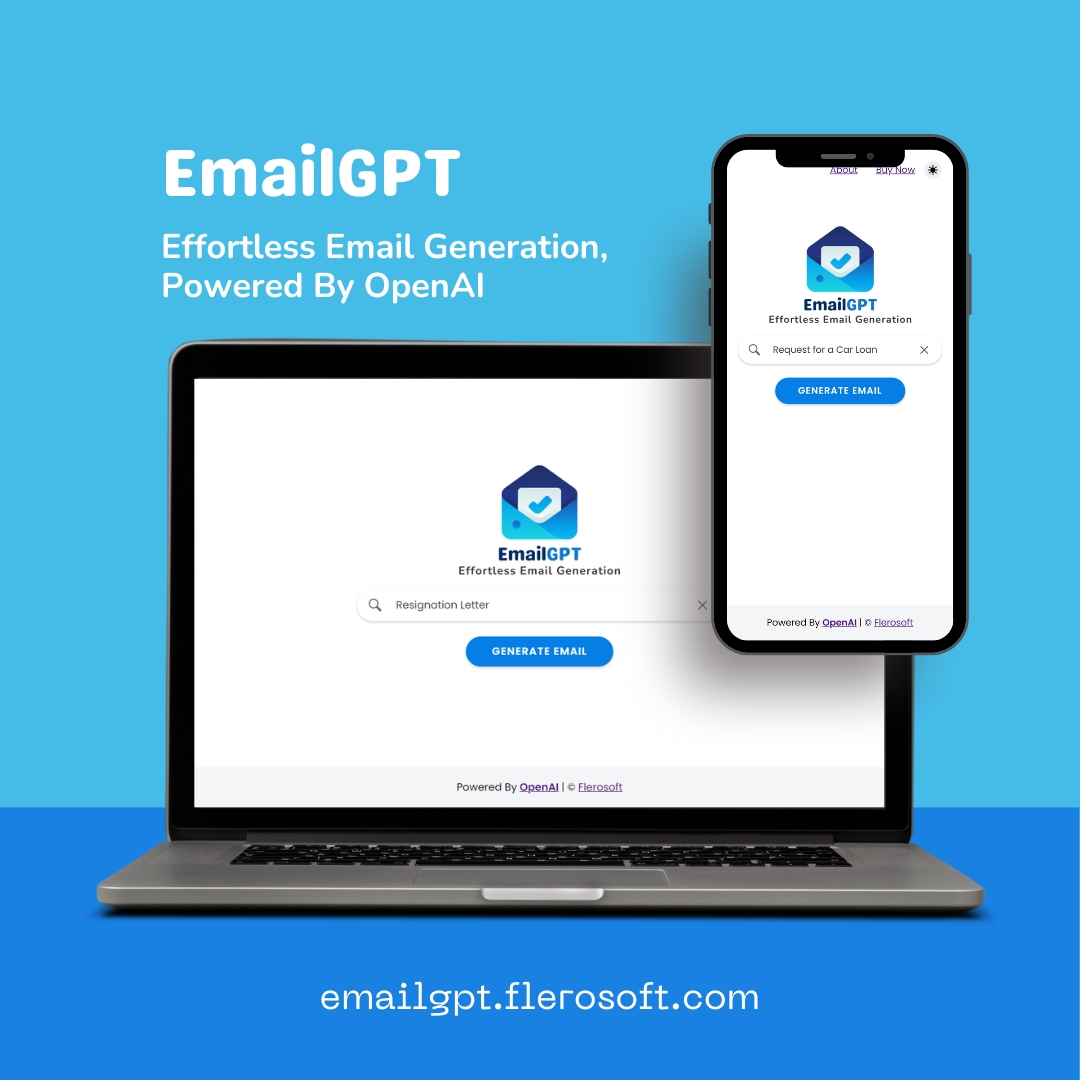 EmailGPT | Effortless Email Generation, Powered By OpenAI - 1